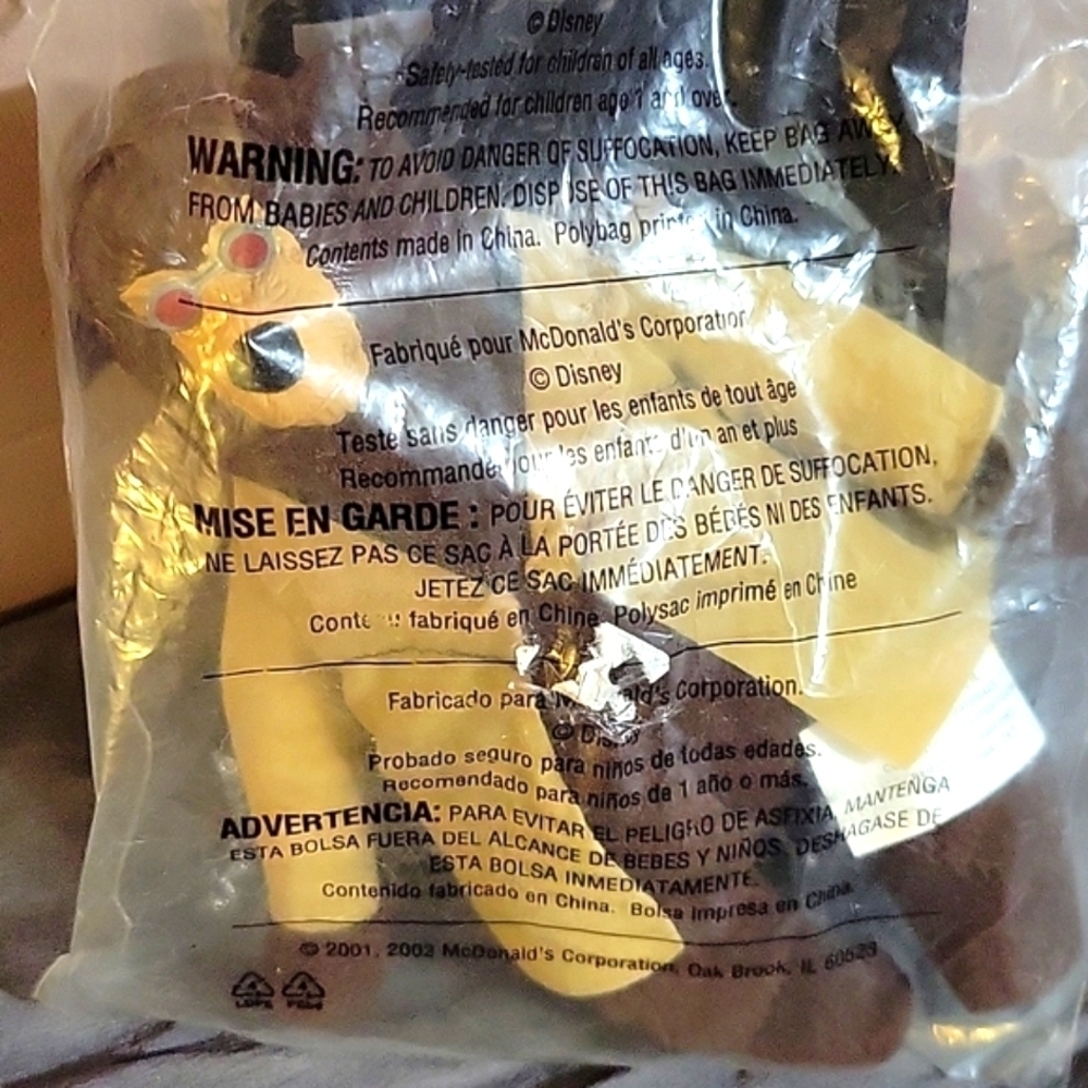 Vintage McDonald’s 2001, Happy Meal, "The Country Bears", TED BEDDERHEAD, # 7